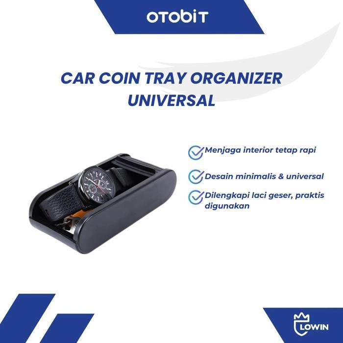TEMPAT KOIN KARTU INTERIOR MOBIL CAR ORGANIZER COIN BOX DRAWER LACI MD013