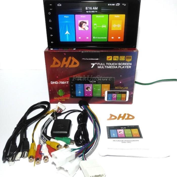 Head Unit Android 7 Inch Dhd 7001 T Plug N Play Untuk Toyota