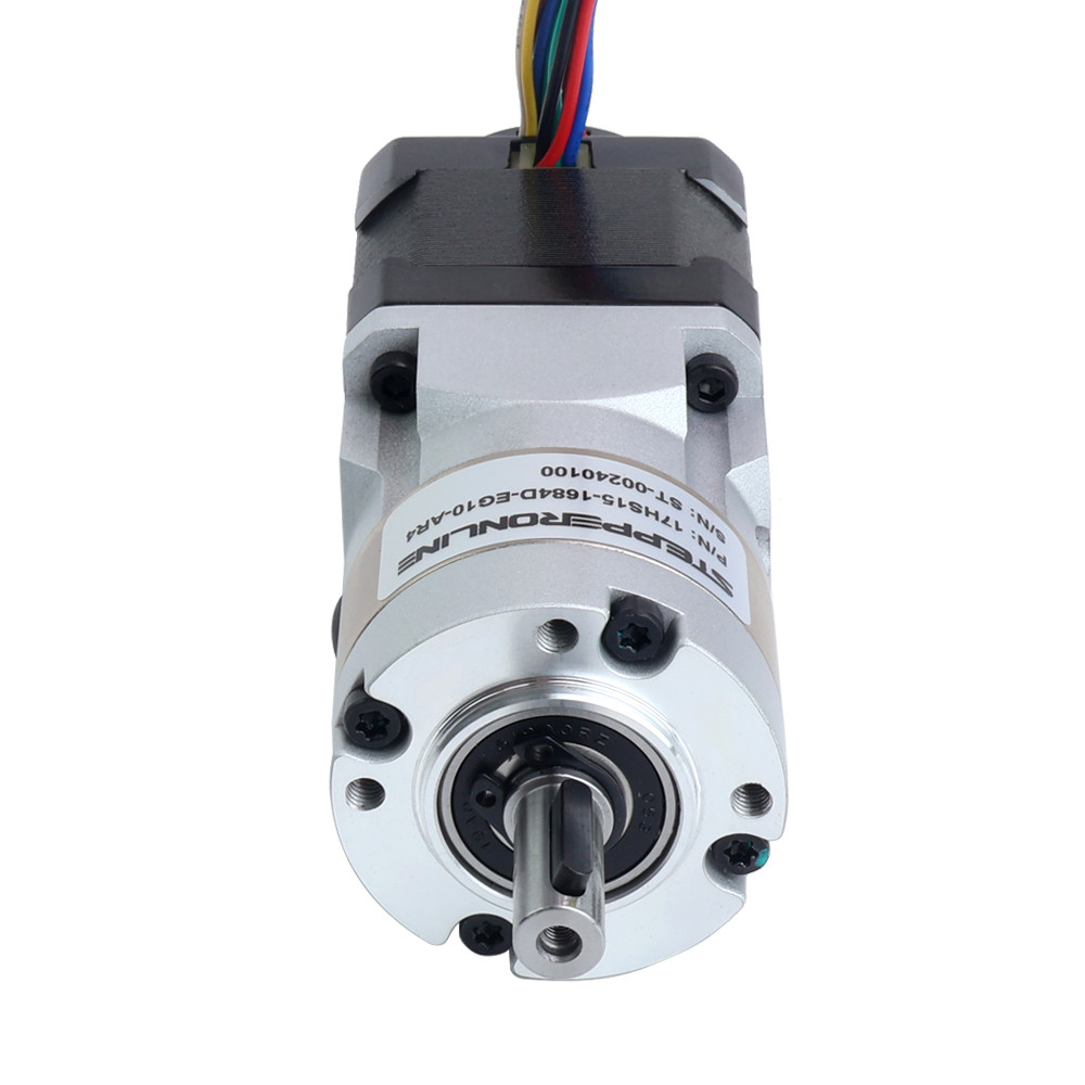 STEPPERONLINE NEMA 17 STEPPER MOTOR 42 RATIO 10:1 PLANETARY GEARBOX HIGH PRECISION MOTOR WITH