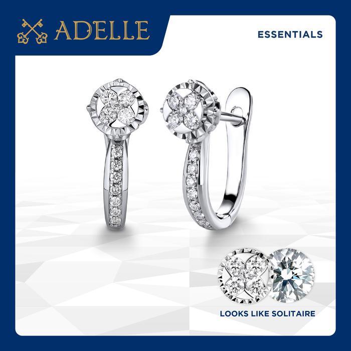 PROMO Adelle Jewellery - Casey Diamond Earrings - Anting Berlian