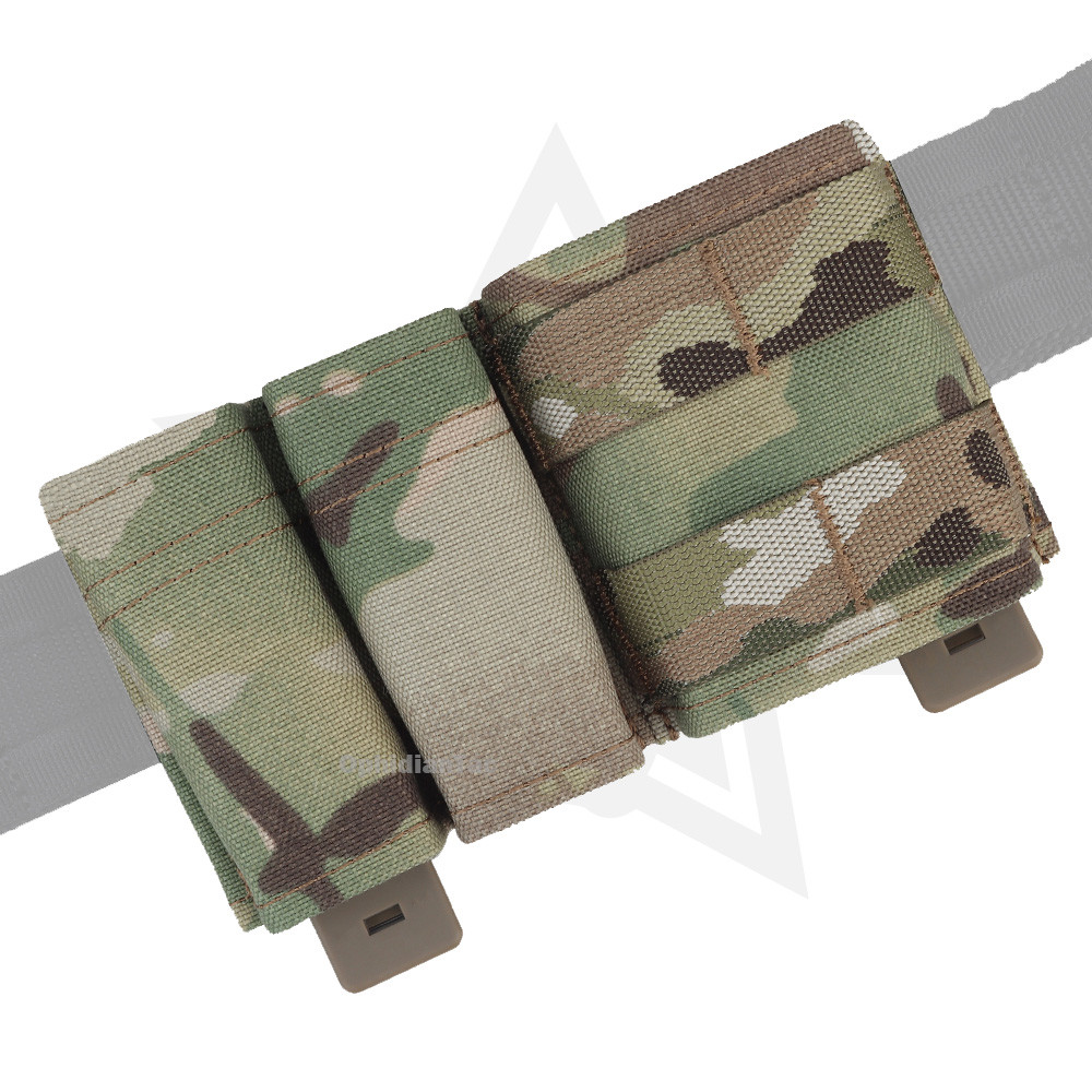 5.56 9mm 12 Magazine Pouch KYWI Wedge Insert Shorty MAG Bag MOLLE M4 G17 AR15 Airsoft Belt Vest Gear