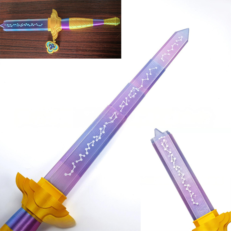 hot Rumi Sword Prop Replica for Cosplay Fantasy Accessory Halloween Costume Movie Collectible Rumi
