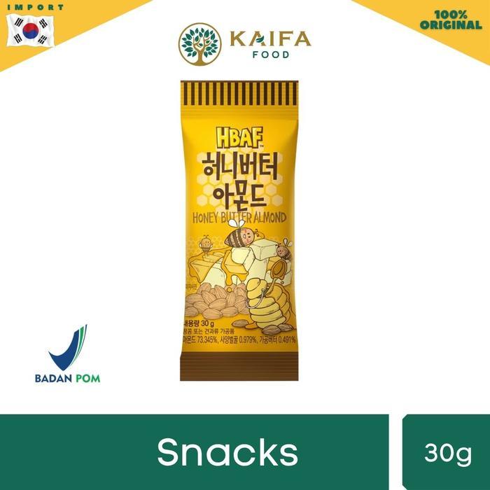 Yummy HBAF (TOM'S) Honey Butter Almond - Kacang Almond khas Korea