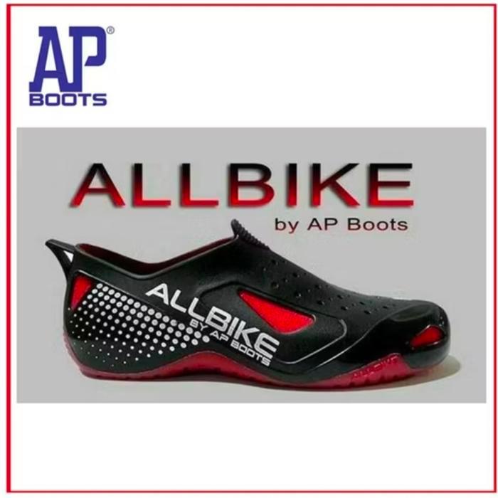 ALLBIKE Sepatu APboot Pria Bersepeda Pancal & Sepeda Motor Best Seller Luwes Outdoor