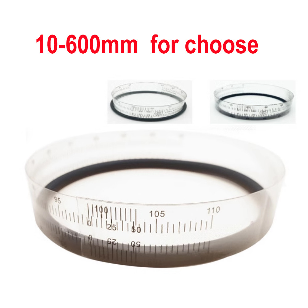New 10-600mm Flexible Ruler Professional O-rings Inside And Outside Diameter Flexible Ruler Measurem