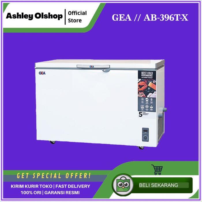 Chest Freezer GEA AB-396T-X 386 Liter Frezeer Frozen Food GEA AB396TX 386L [ORI]
