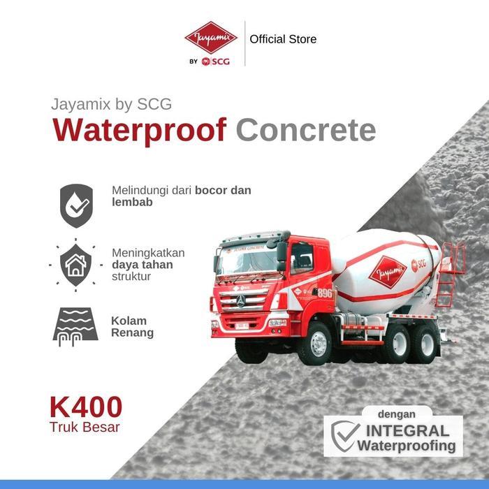 Jayamix Scg Waterproof Concrete K400 Truck Besar Beton Cor