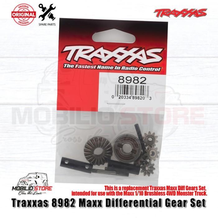 Traxxas Part #8982 Maxx Differential Gear Axle Set RC Monster Truck
