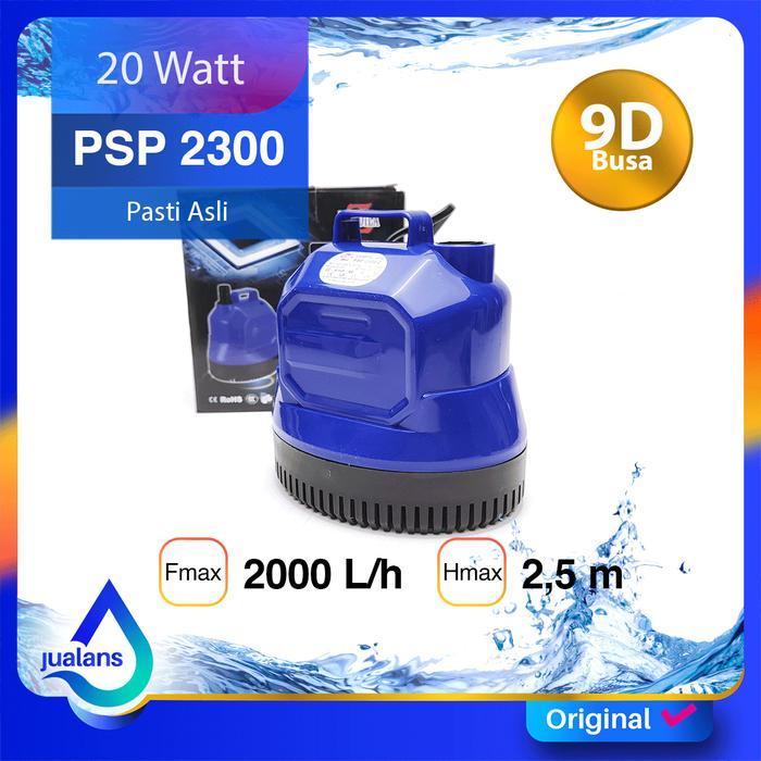 Terlaris Kandila Psp 2300 Pompa Aquarium Kolam 2000 Lph
