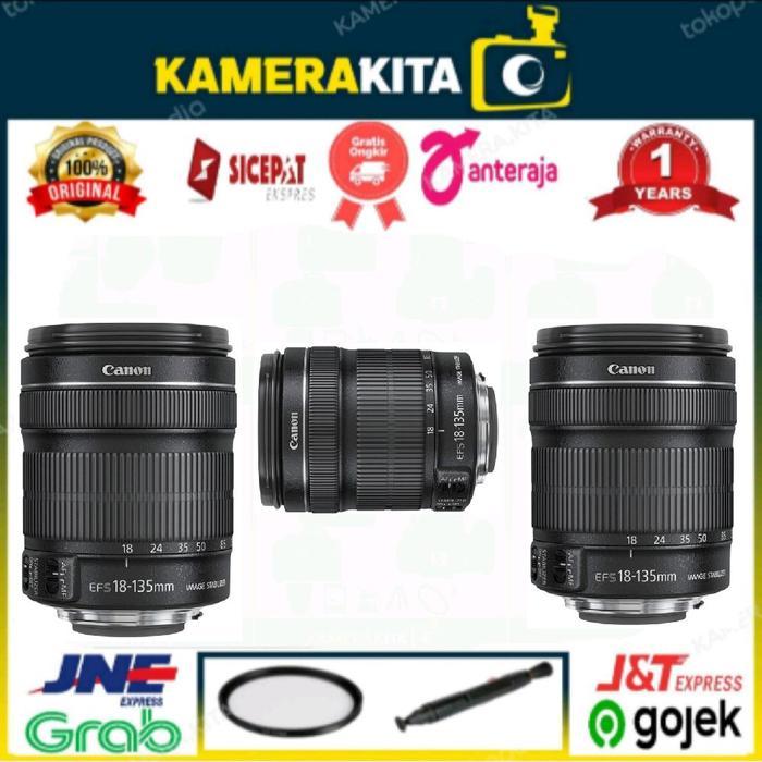 Lensa Canon Ef-S 18-135Mm Usm / Canon 18-135Mm Stm Original