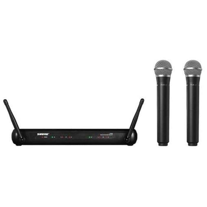 Terlaris Mic Wireless Shure Svx288/Pg58 Shure Svx 288/Pg 58 Svx288 Pg58 Ori