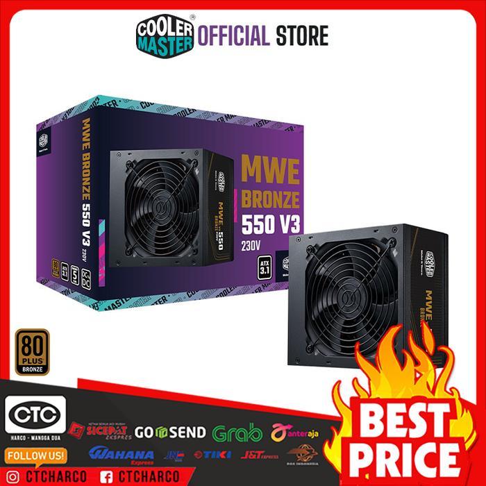 PSU Cooler Master MWE Bronze 550 V3 - Power Supply MWE 550Watt