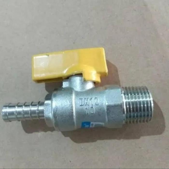 Stop Kran Gas Rifeng Dn 10 S 1/2" M Drat Luar