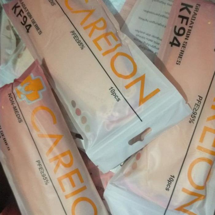 masker kf94 warna warni 10pcs mix