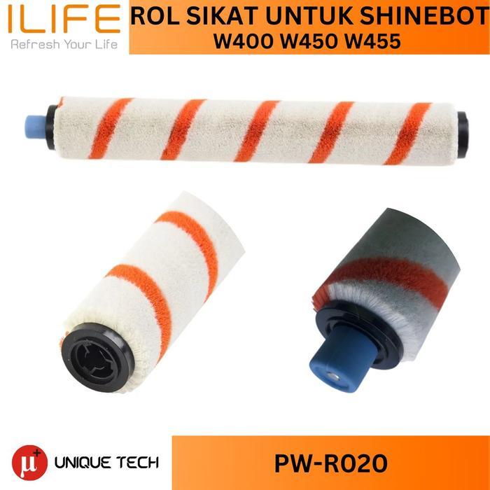 MOPPING ROLLER BRUSH SIKAT ROLL W400 W450 W455 ILIFE SHINEBOT PW-R020