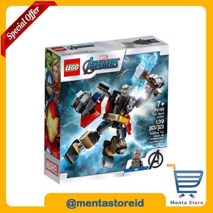 LEGO Super Heroes 76169 Thor Mech Armor Marvel Avengers Minifigure