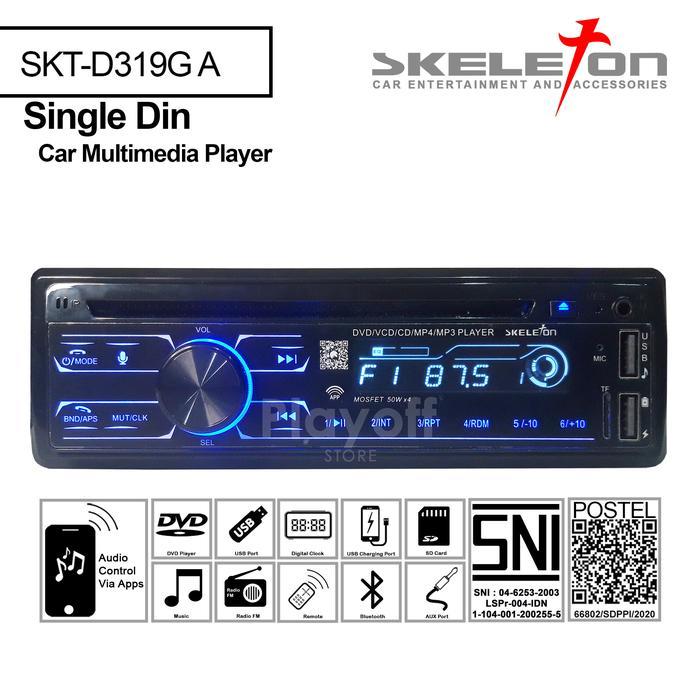 Single Din Dvd Multimedia Player Bluetooth Usb