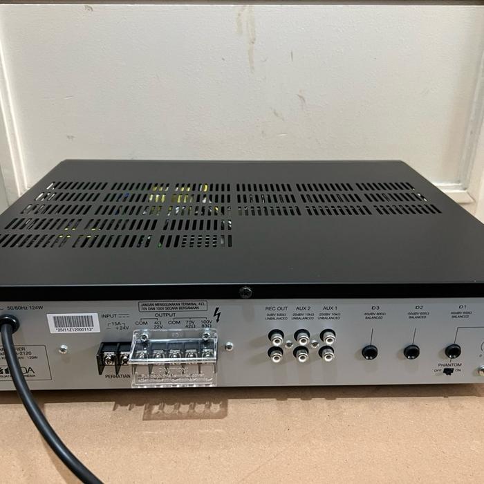 Amplifier Toa Za-2120 / Za2120 / Za 2120 Ampli 120 Watt #Gratisongkir