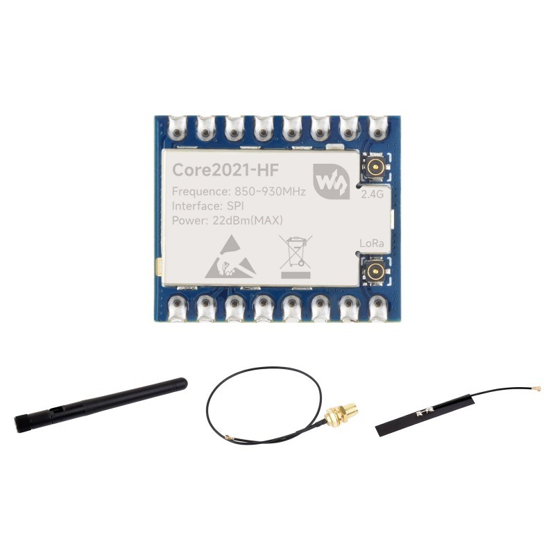 ore2021 LFHF DualBand LoRa ule, Based on LR2021 Transeiver, Supports SubGHz, 2.4GHz And 1.52.5GHz