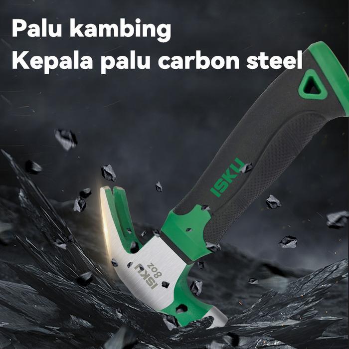 Tekiro - Mini Claw Hammer 8 Oz / Palu Kambing Mini 8 Oz 45# Steel