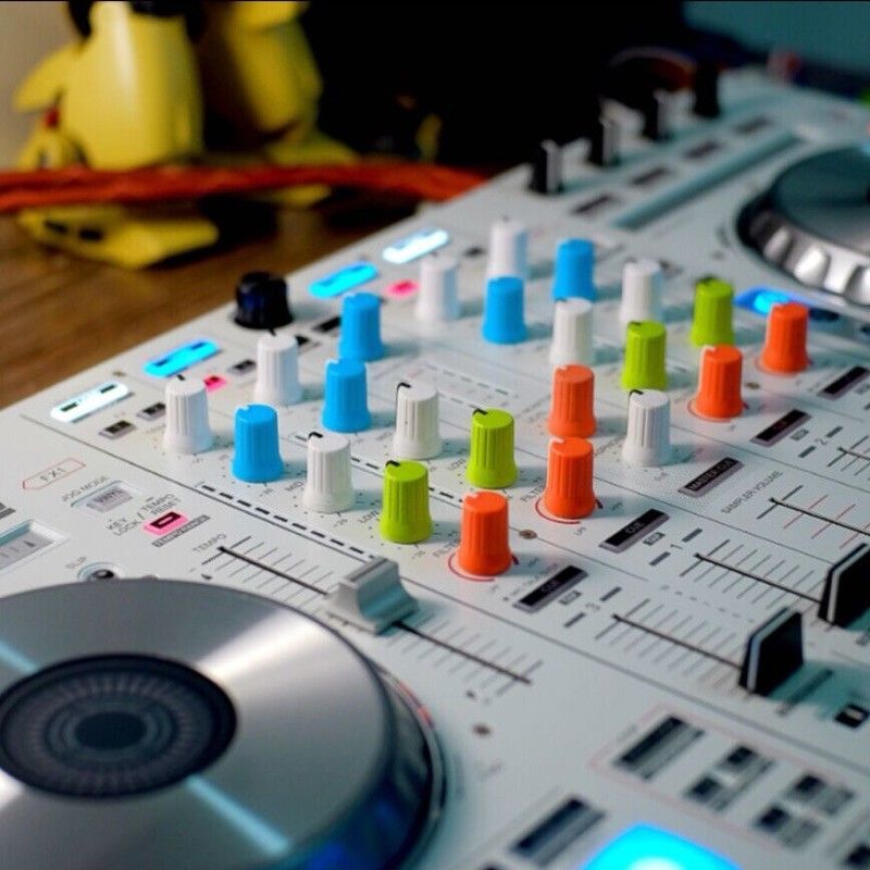 10pcs OEM Rotary Control Knob For XDJ-RX R1 RZ AERO DJM-T1 S9 DIY DJ colorful as you like
