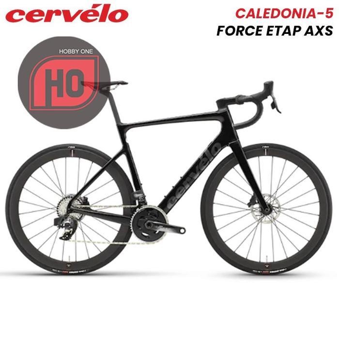 CERVELO CALEDONIA-5 FORCE ETAP AXS Five Black - Full Bike - 48