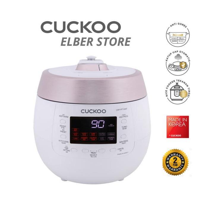 Rice Cooker CUCKOO Pressure Cooker Digital CRP RT1008F Korea