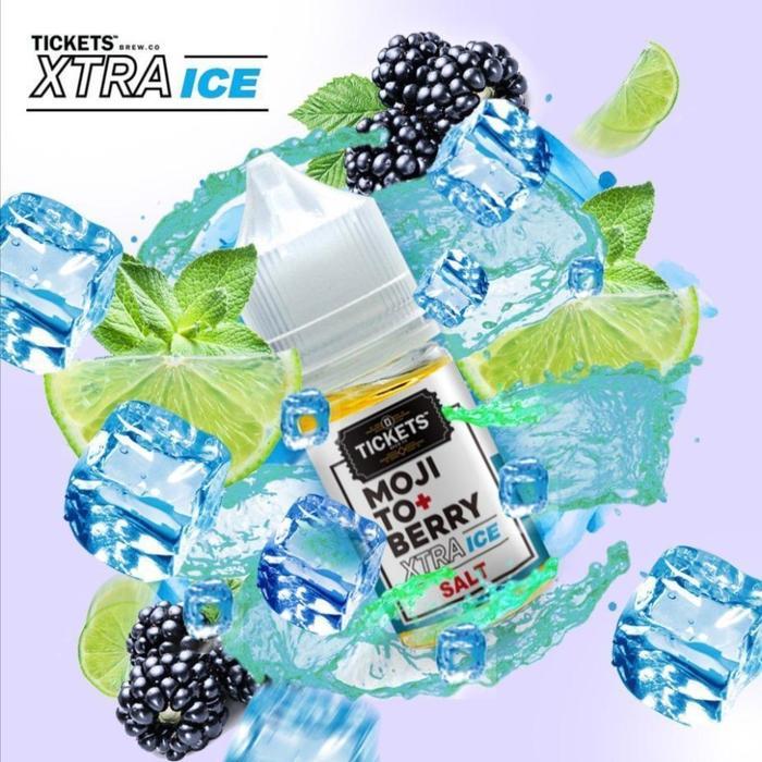 Best Seller Tickets Mojito Xtra Ice Salt Nic 30Ml 25Mg By Ejm Terlaris