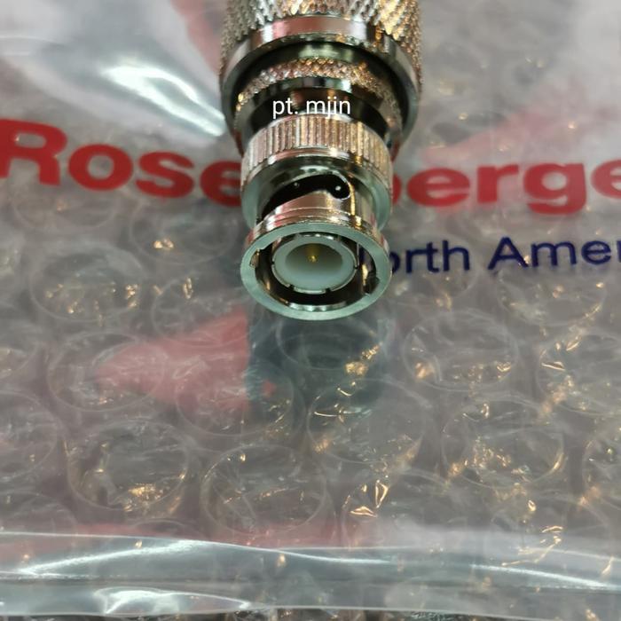 Konektor Adapter UHF male ke BNC male Rosenberger