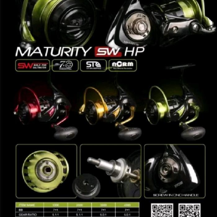 Reel Ryobi MATURITY GOLD SW 2000 3000 4000