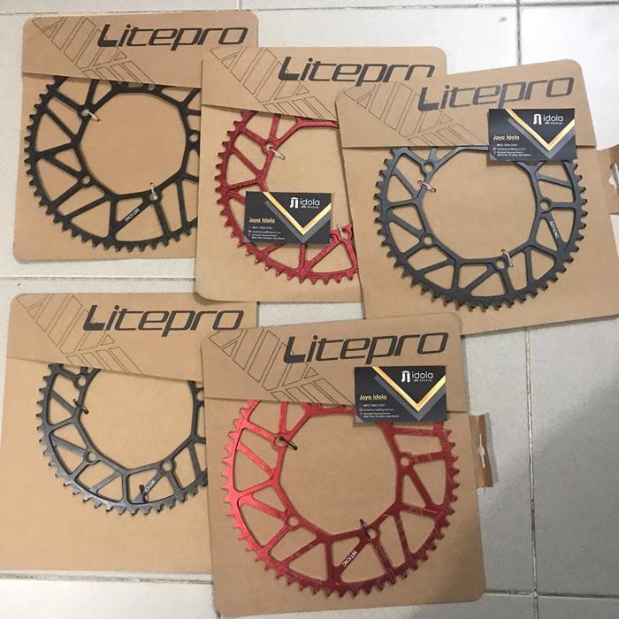 Ready Chainring Litepro Hollow 50T 52T 54T 56T 58T Bcd 130 Chain Wheel Seli