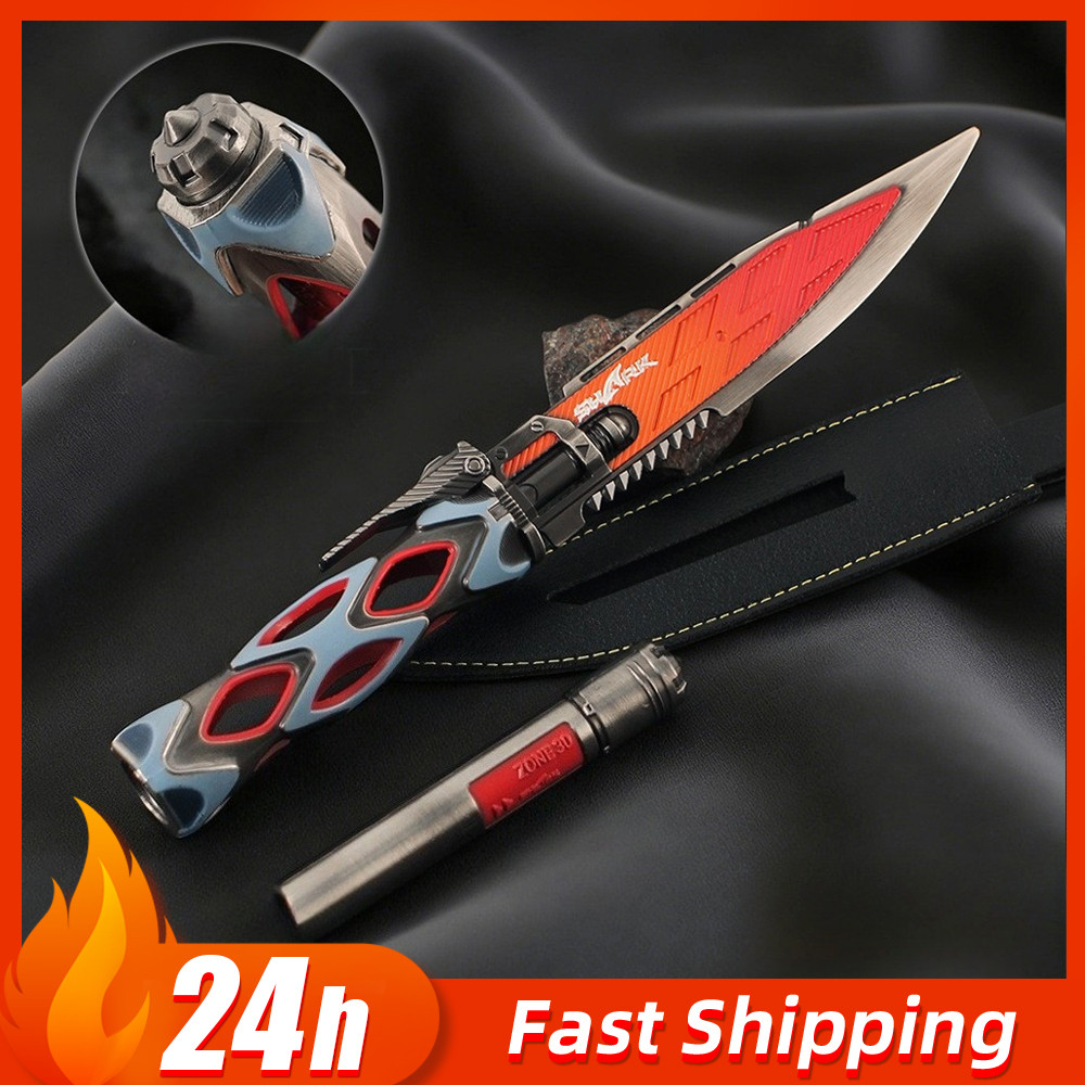 22cm Arena Breakout Game Peripheral Cavity Tactical Knife Holster Style Detachable weapons Model