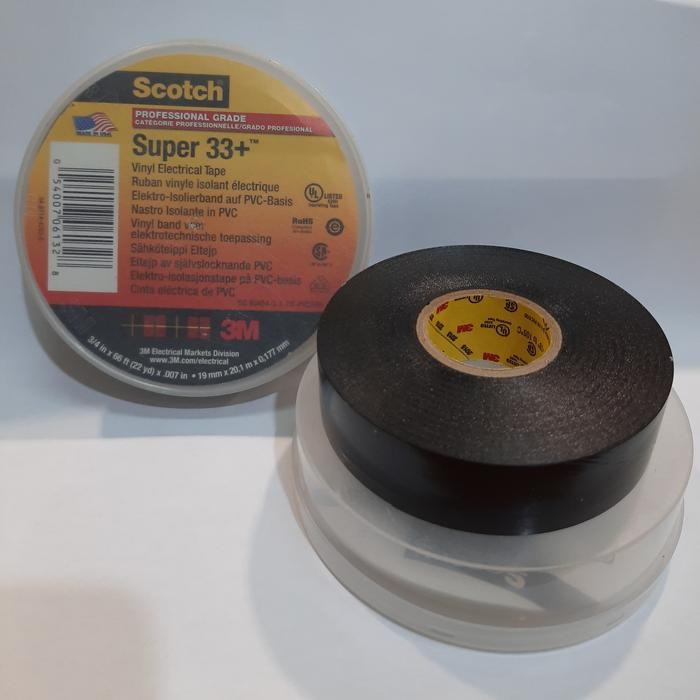 ORIGINAL - SCOTCH 3M SUPER 33+ VINYL ELECTRICAL TAPE