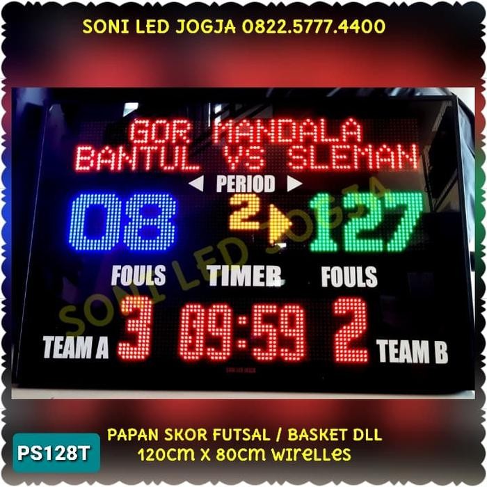 TERLARIS scng futsal wirs papan skor basket led score digital papanskor READY STOCK