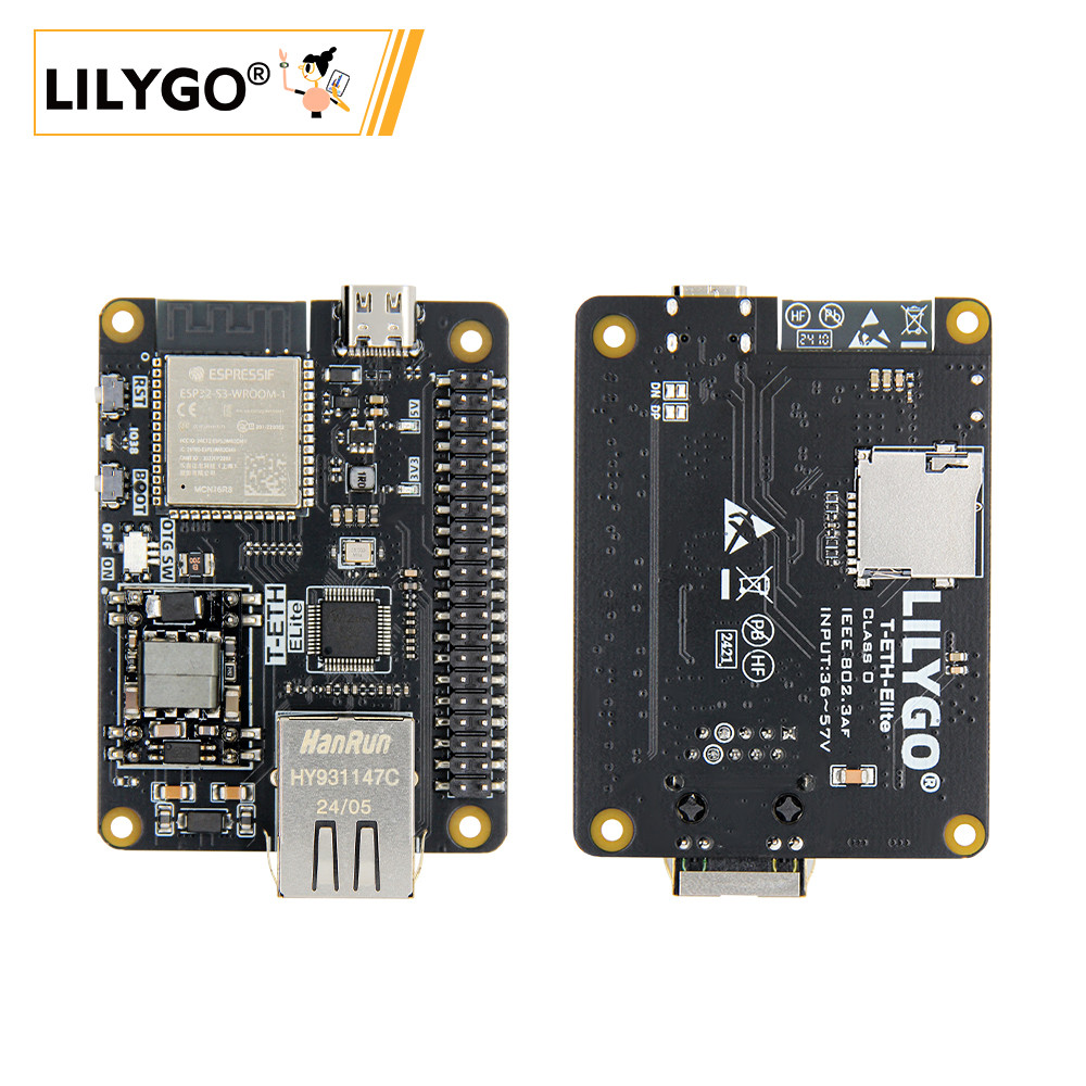 Beatboxx3 LILYGO® T-ETH-ELite ESP32-S3 Ethernet Development Board W5500 Module Scalable T-SX1302 LoR