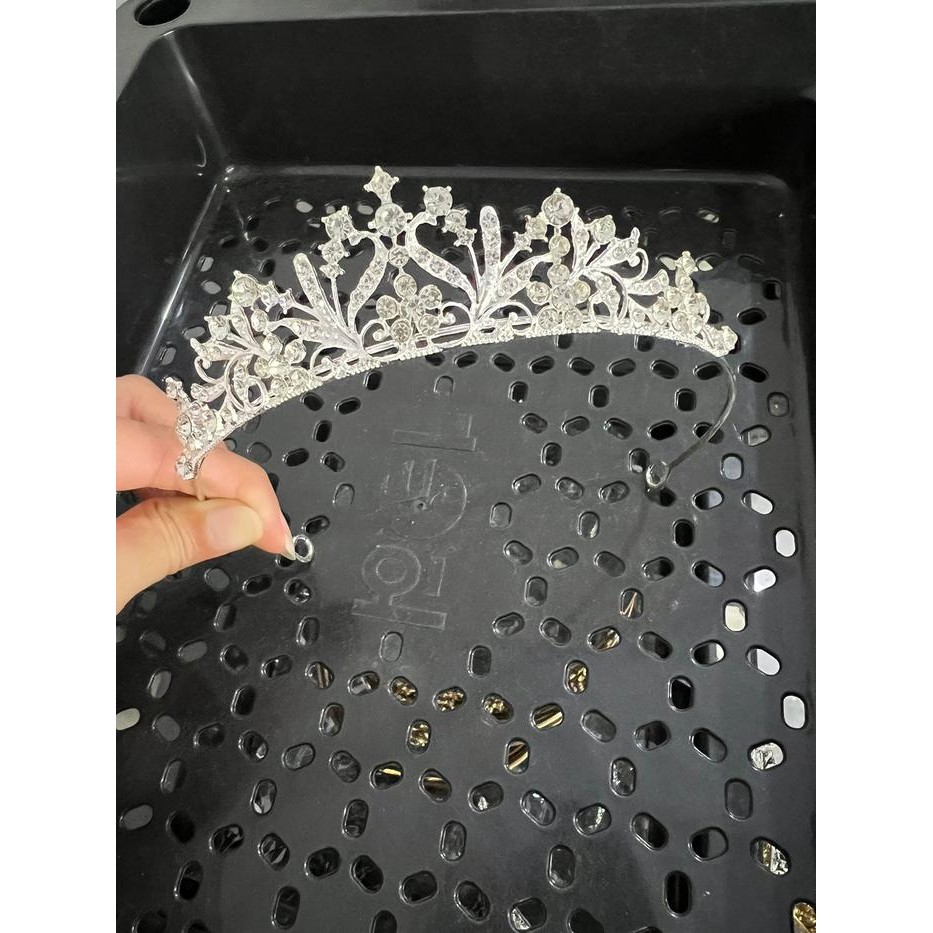 tvkj- Mahkota Nia Manis Simple Hijab Wisuda/Drama/Ulangtahun