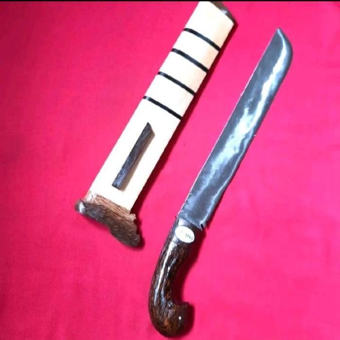 NEW - GOLOK BESI PER SARUNG KAYU GAGANG KAYU KELAPA