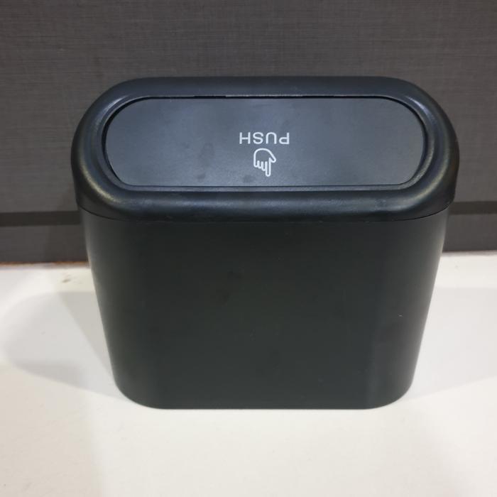 Tempat Sampah Mobil Tempat Sampah Mini Gantung Untuk Mobil - Hitam