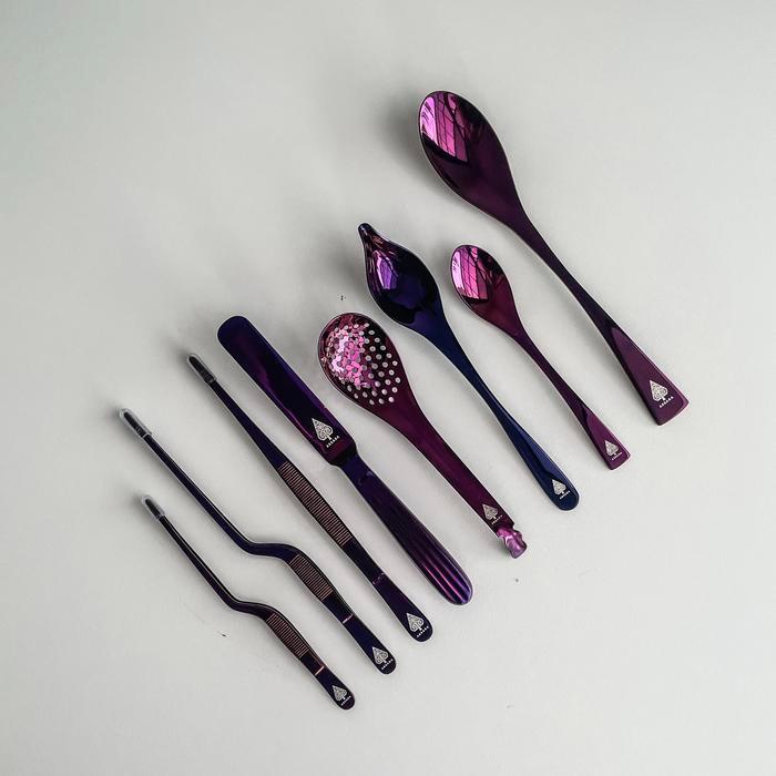 Aksara Plating Set Purple / 8 item tools / Plating Tools