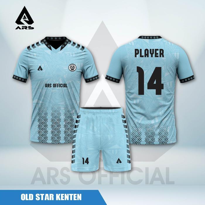 ASLI JERSEY FUTSAL & JERSEY SEPAK BOLA PRINTING ARS OLD STAR KENTEN OlahSport READY STOCK