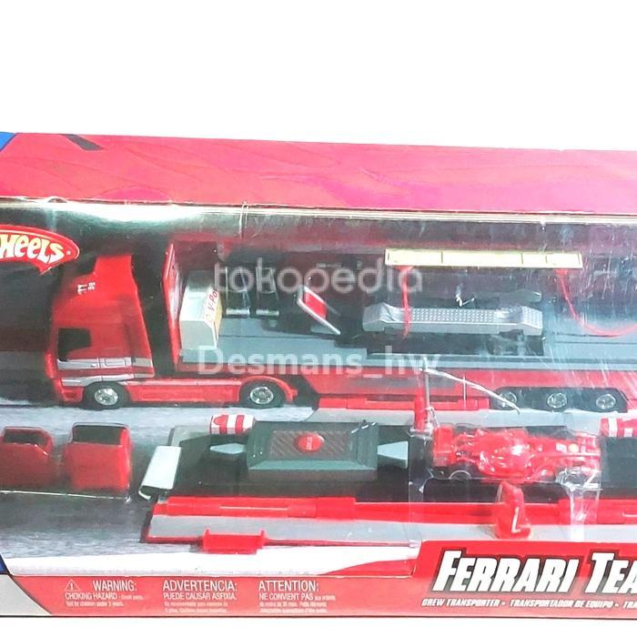 Hotwheels Ferrari Team Transport Truck Ferrari F1 Segel New VHTF