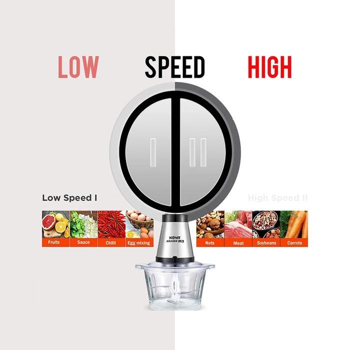 Kova Kraser Meat Grinder Blender Food Chopper Penggiling Daging Sayur