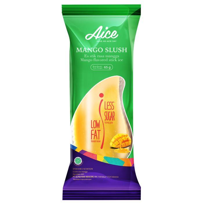 t8nr- Paket Aice Ice Cream Mango Less Sugar Es Krim (Isi 15 Pcs)