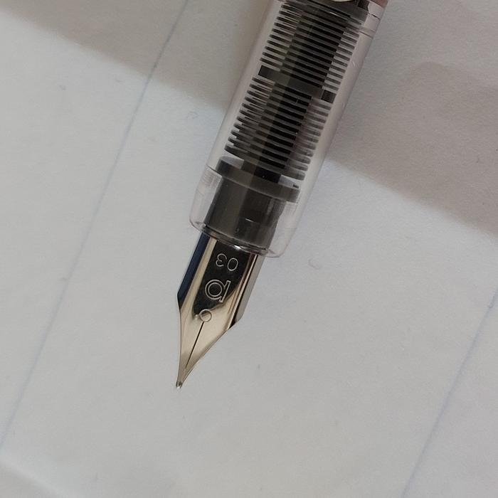 MUJI POLYCARBONATE FOUNTAIN PEN / REILL CATRIDGE - PULPEN KALIGRAFI