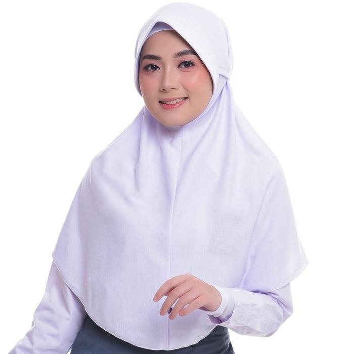ASLI Hijab Jilbab Kerudung Rabbani Sekolah Instan Elvi Skh READY STOCK