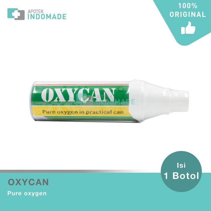 Oxycan Hijau Oxygen 500 cc - Tabung Oksigen Portable