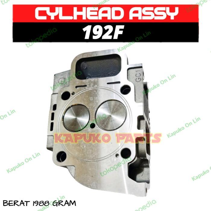 192F Cylinder Head Assy Untuk Mesin Diesel Kama