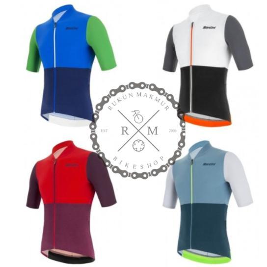 Sale Santini Redux Istinto Men Road Cycling Jersey Aero Sleek Fit Cut - Baju Sepeda Balap Roadbike