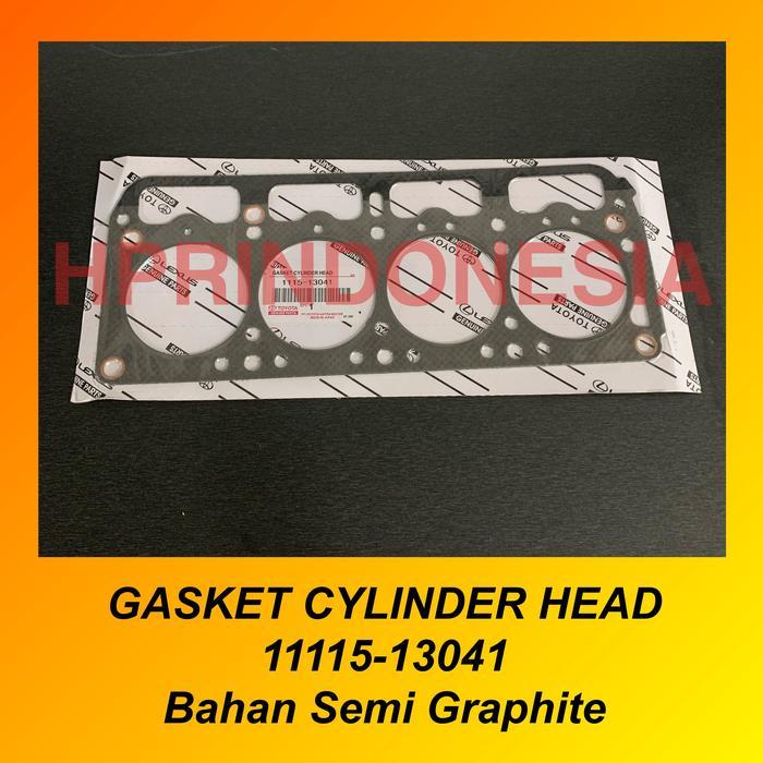 Baru Gasket Cylinder Head Paking Deksel 11115-13041 Kijang 5K Super & Grand Ori Berkualitas