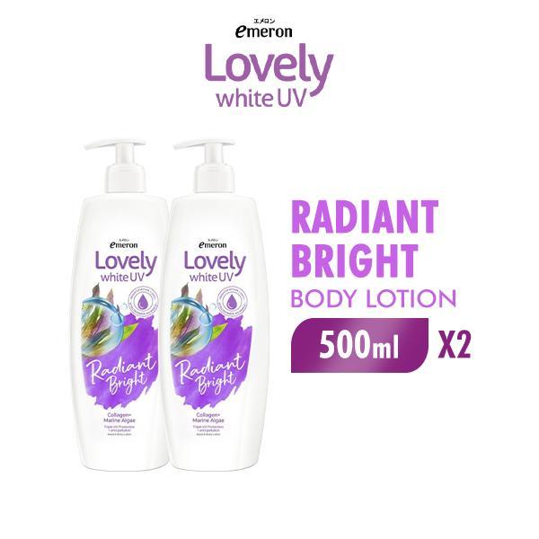 i0cc- Emeron Lovely White Uv Radiant Bright 500Ml X2